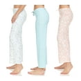 thumbnail image 1 of Daresay Womens Lounge Pants, Loose PJ Bottoms, Long Pajama Pants for Women, Sizes up to 2XL (Pack of 3), 1 of 5