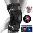 thumbnail image 1 of Daretodo Hinged Knee Brace for Men Women,Knee Brace for Men,Knee Brace for Women,for Post-Op Recovery and Injury Rehabilitation, Meniscus Tear, ACL, PCL(L), 1 of 9