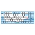 thumbnail image 1 of Dareu A87 Spring Swallow Theme 87 Keys Compact Layout Mechanical Gaming Keyboard, Cherry MX Red Switch, PBT Keycaps, 1 of 6