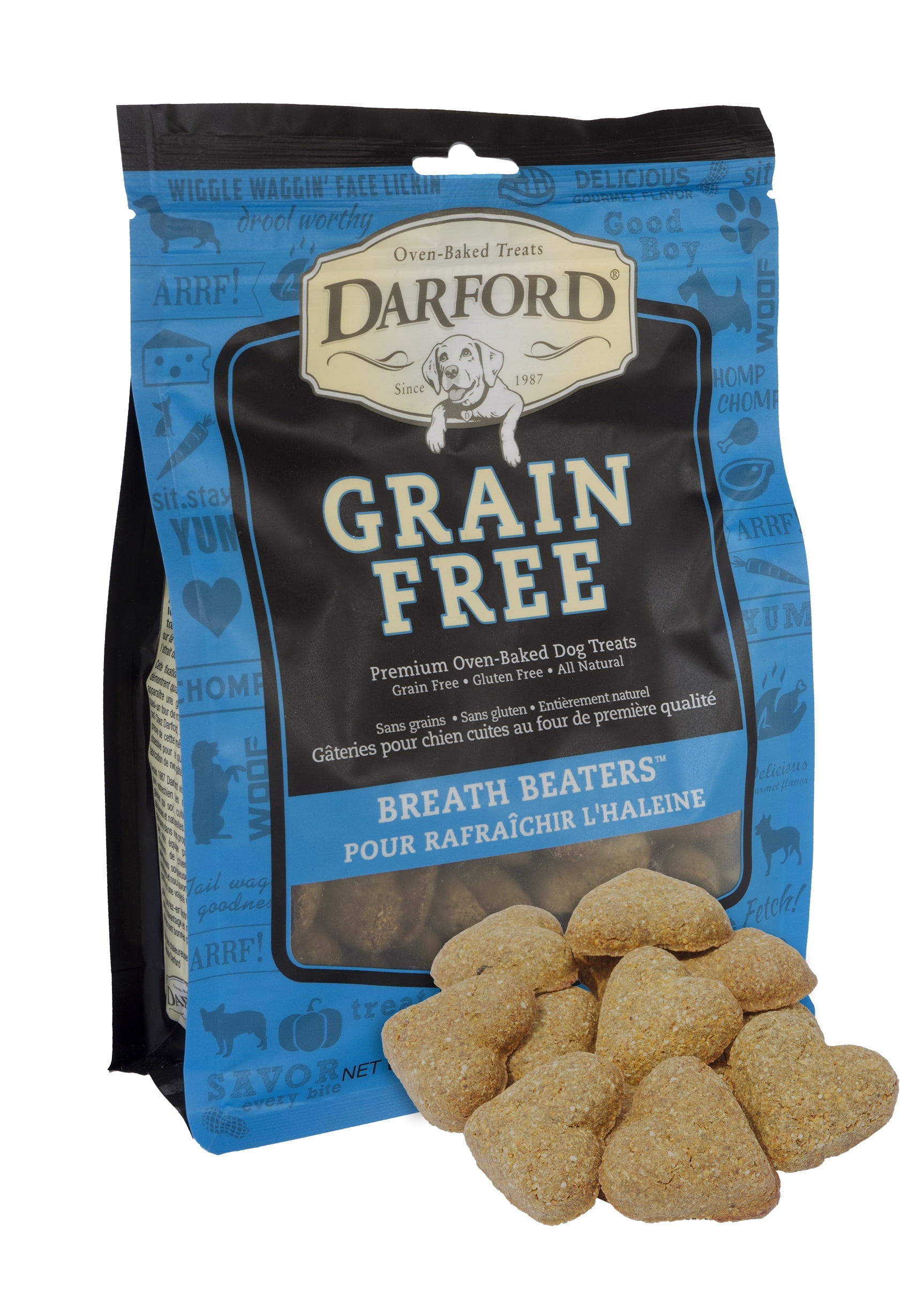 Darford Healthy Pet Treats, Grain Free Dog Biscuits, Fresh Breath