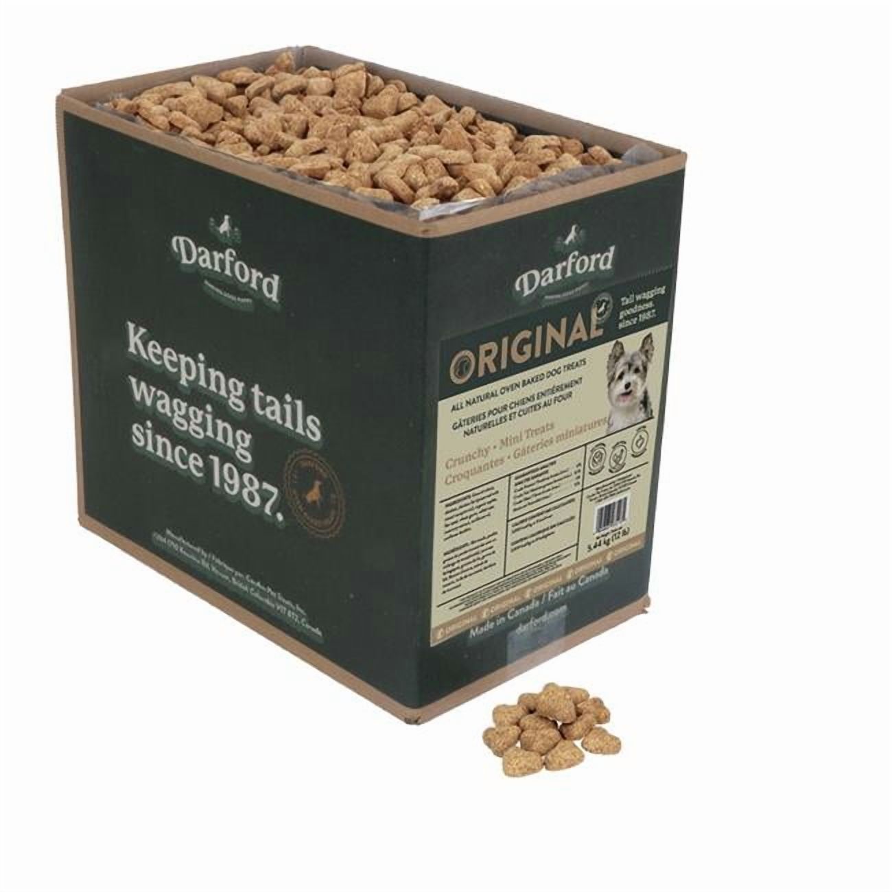 Darford Holding 104876 12 lbs Originals Crunchy Mini Small Dog Treat