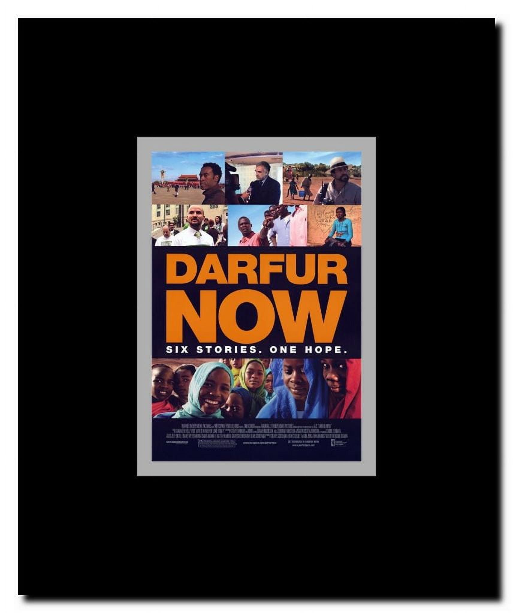 Darfur Now Framed Movie Poster
