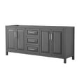 thumbnail image 1 of Daria 79'' Double Bathroom Vanity Base Only, 1 of 7