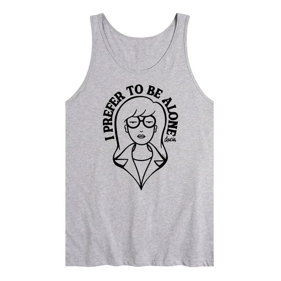 Daria - I Prefer To Be Alone - Men's Jersey Tank Top