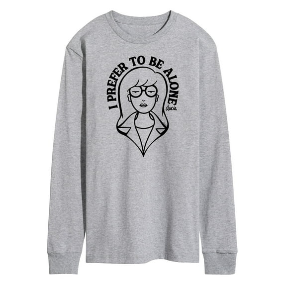 Daria - I Prefer To Be Alone - Men's Long Sleeve T-Shirt