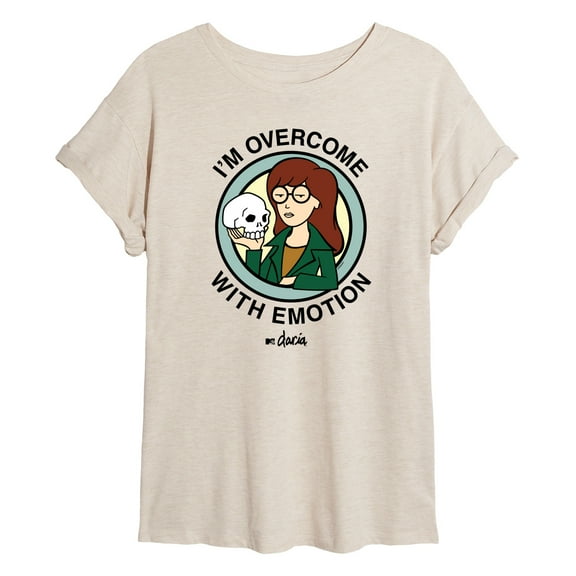 Daria - I'm Overcome With Emotion - Juniors Ideal Flowy Muscle T-Shirt