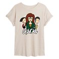 thumbnail image 1 of Daria - Jane Trent - Juniors Ideal Flowy Muscle T-Shirt, 1 of 4