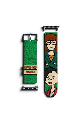 Daria Apple Watch Band Official Licensed Daria Silicone Band Compatible with All Apple Watch Models & 22mm Watches