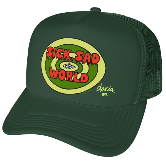 Daria Sick Sad World Foam Snapback Trucker Hat - Unisex for Men and Women