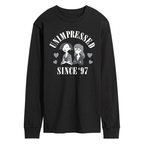 Daria - Unimpressed - Men's Long Sleeve Graphic T-Shirt