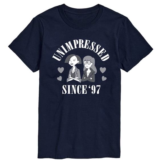 Daria - Unimpressed - Men's Short Sleeve Graphic T-Shirt