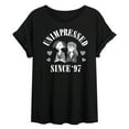 thumbnail image 1 of Daria - Unimpressed - Women's Oversized Graphic T-Shirt, 1 of 4