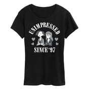 Daria - Unimpressed - Womens Short Sleeve Graphic T-Shirt
