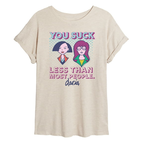 Daria - You Suck - Women's Oversized T-Shirt