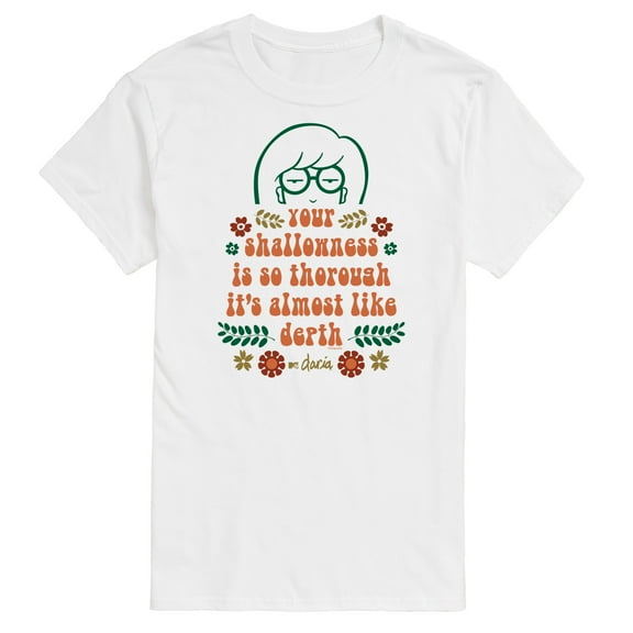 Daria - Your Shallowness - Men's Short Sleeve Graphic T-Shirt