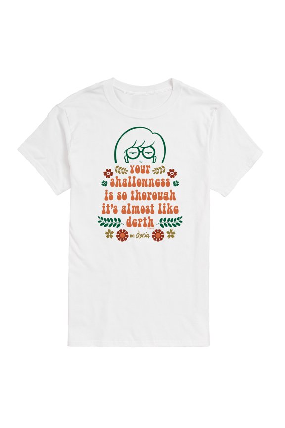 - Your Shallowness - Men's Short Sleeve Graphic T-Shirt