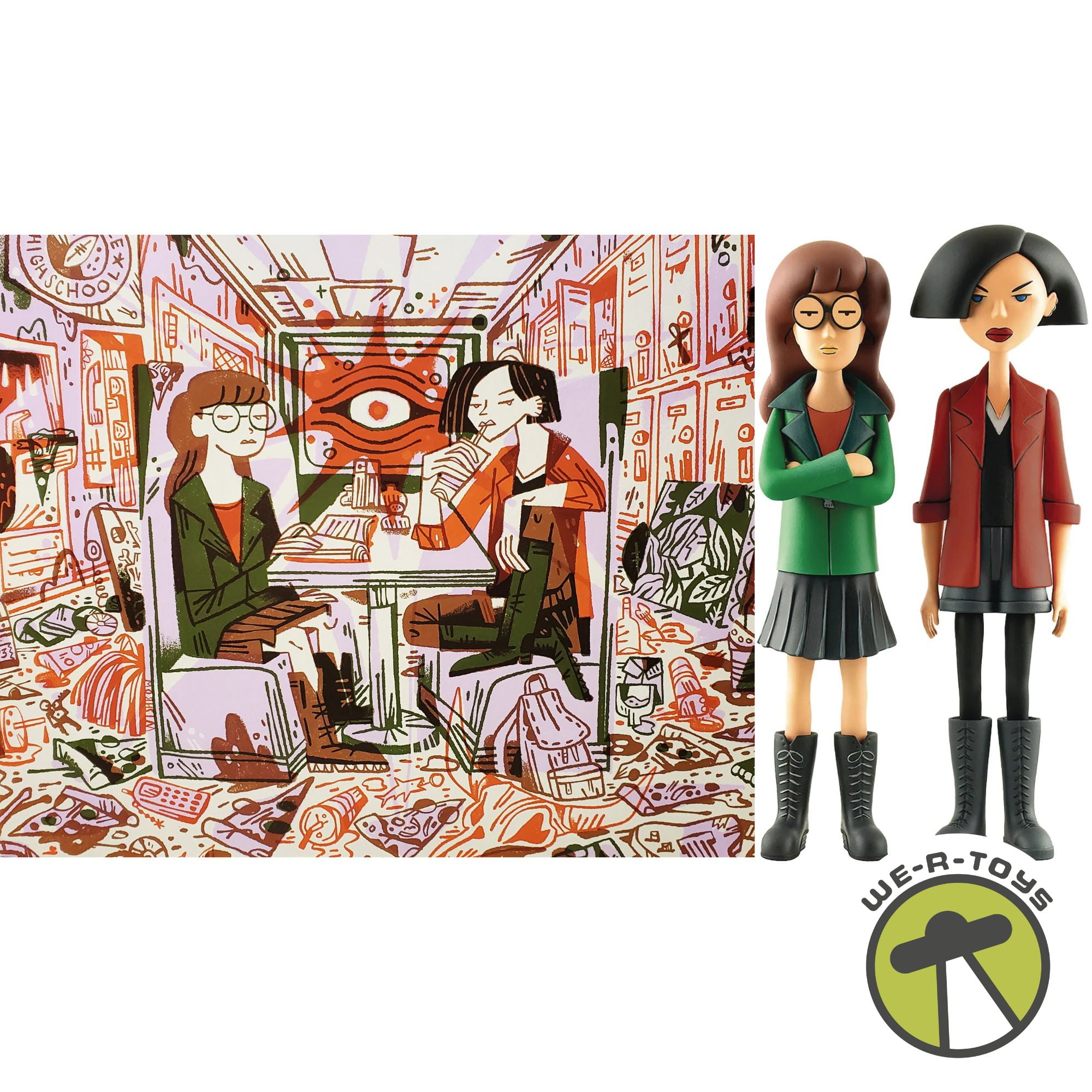 Daria and Jane Vinyl Figure Set Standard Version Mondo - Walmart