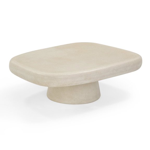 TOV Furniture Darial Sandstone Indoor/Outdoor Coffee Table
