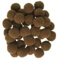 thumbnail image 1 of Darice 10174-50 Acrylic Pom Poms 0.5" 100/Pkg Brown, 1 of 2