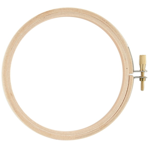 Darice 4" Wood Hoop, 1 Each