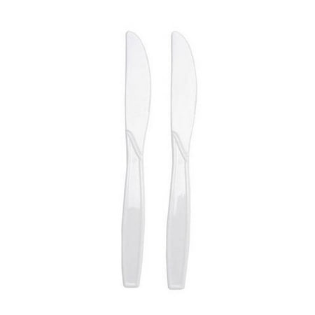 Darice 50 CT Plastic Knives White