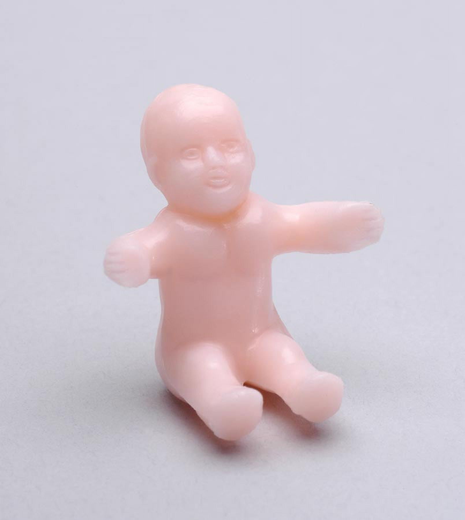 Darice Baby Shower Accents Mini Plastic Babies Pink