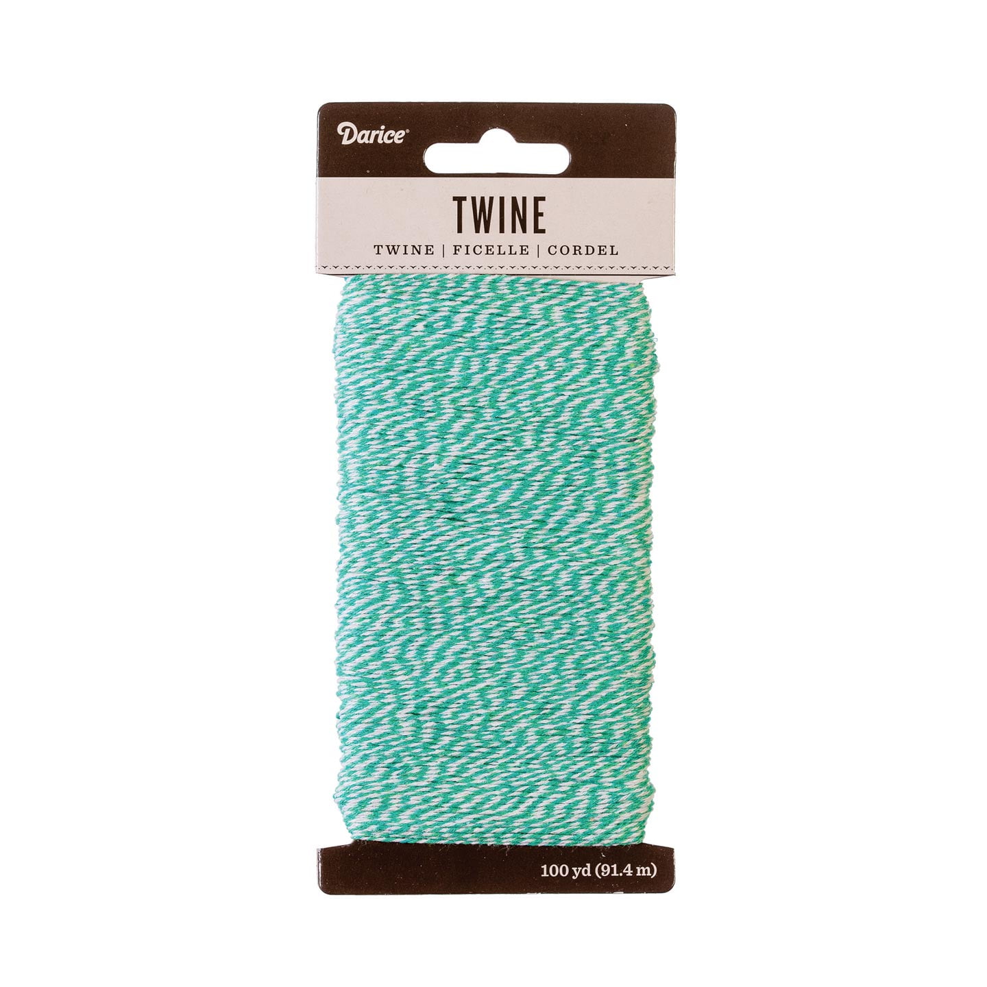 Spago Da Fornaio In Cotone 36,6 Metri, Mix Di 4 Colori Cappuccino, Ideale Per Pacchetti Regalo E Decorazioni Rustiche - 2