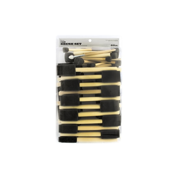 Darice Brush Foam VP 60pc
