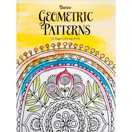 Darice Coloring Book-Geometric Patterns