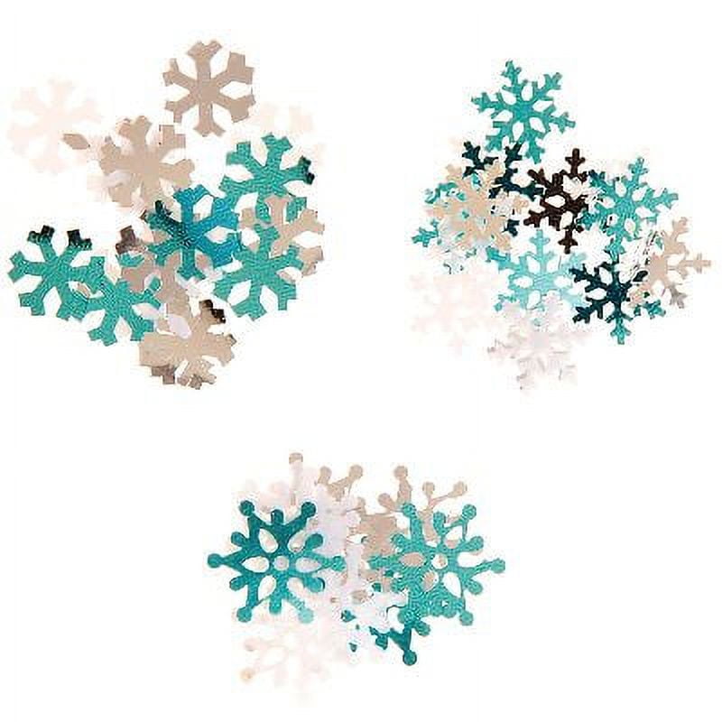 Darice Confetti 24g-Snowflakes - Walmart.com