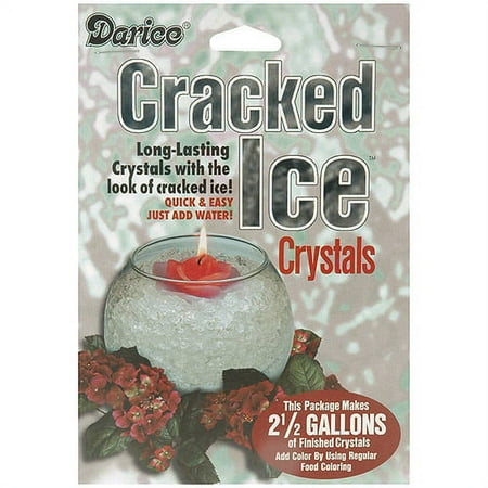 Darice Cracked Ice Crystals, Clear