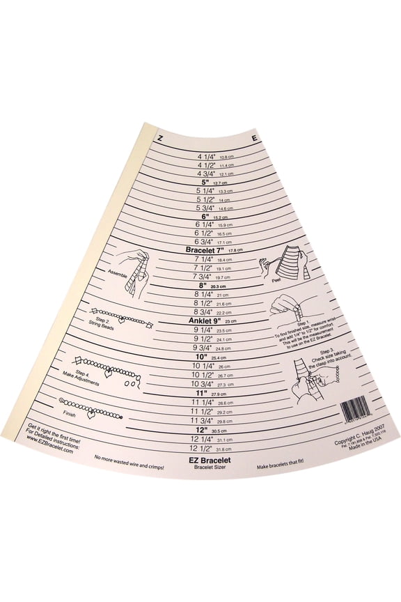 EZ Bracelet Sizer