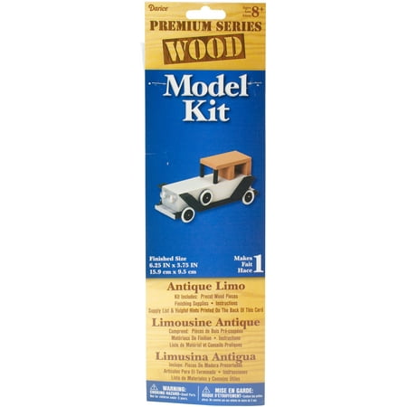 Darice Economical Wood Model Kits