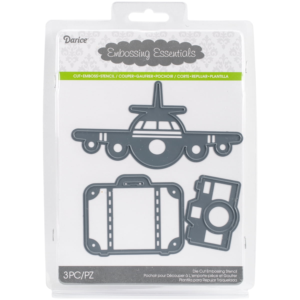 Darice Embossing Essentials Diestravel