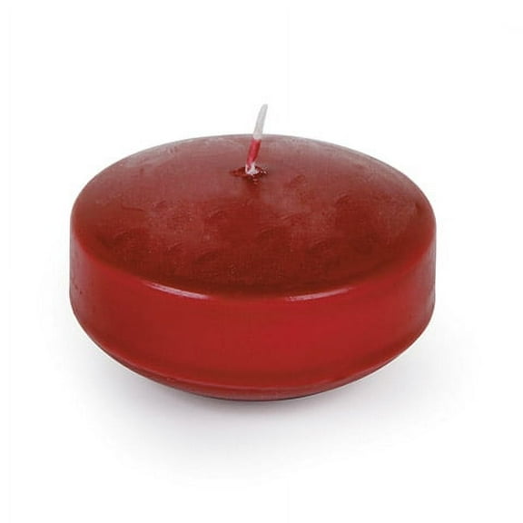Darice Floating Candles Disk Red
