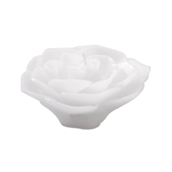 Darice Floating Candles Rose White 3.75 inches