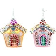 thumbnail image 1 of Darice Gingerbread House Ornament 4.35 inches, Assorted Styles, 1 of 2