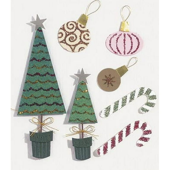 Jolee's Boutique Dimensional Stickers-Christmas Decorations