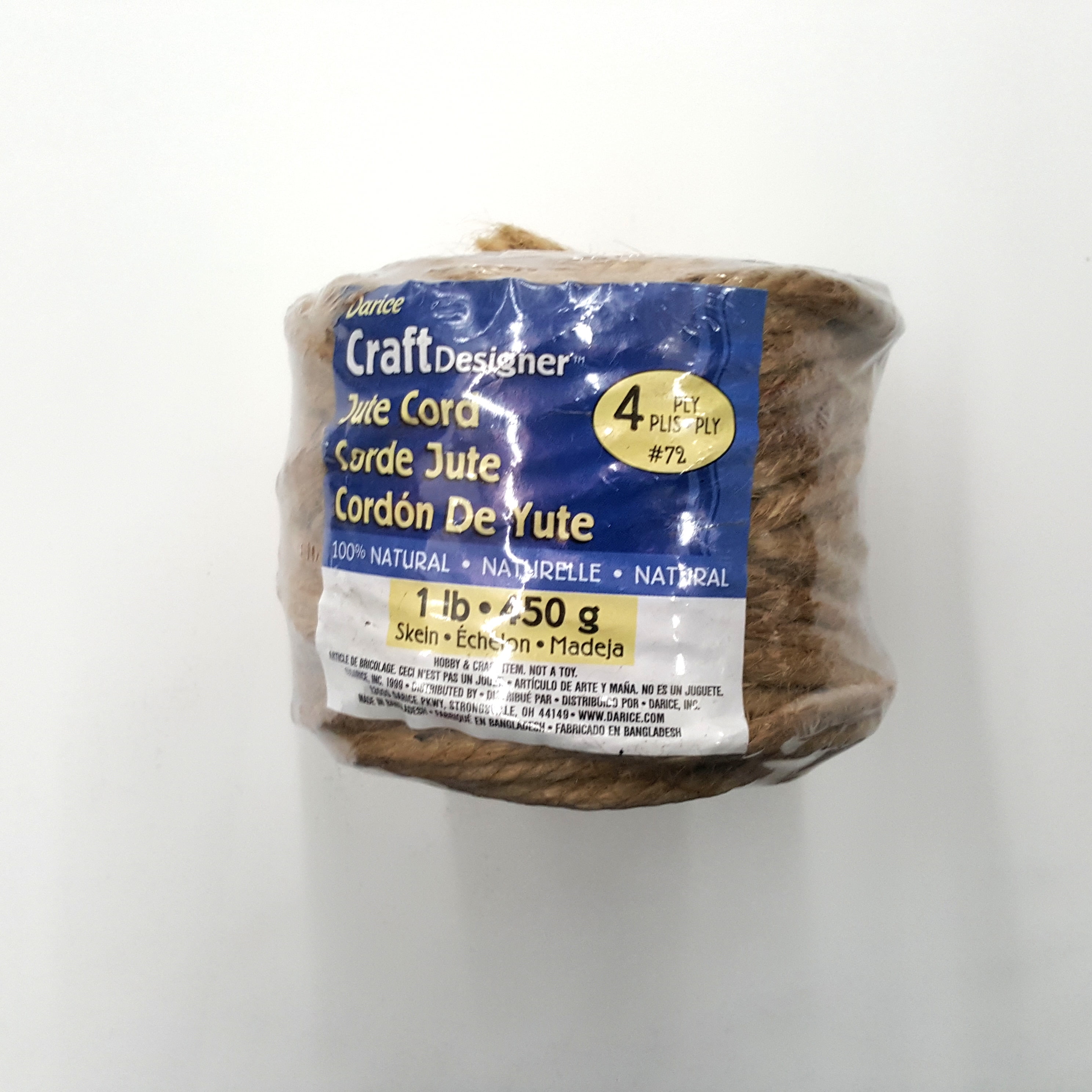 Darice Jute Cord, 1 Each, 1 Lb.