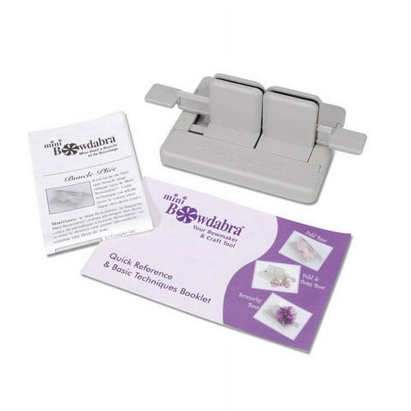Darice Mini Bowdabra Bow Favor Maker Kit with Wand and Instruction Book