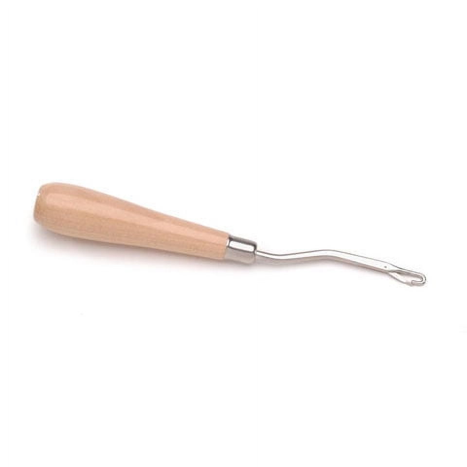 Darice Natural Latch Hook Tool with Wooden Handle
