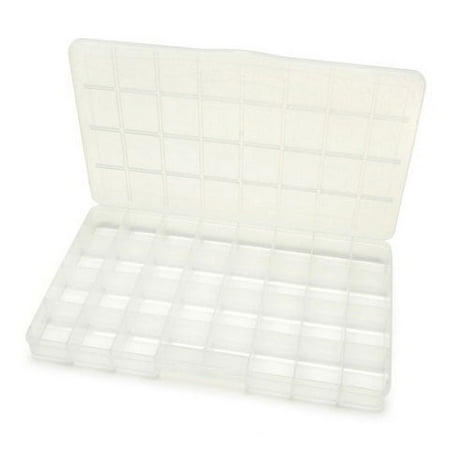 Darice No Spill Plastic Organizer, 32 Compartments