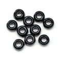 thumbnail image 1 of Darice Opaque Black Plastic Pony Beads, 9mm, 1000 Pieces, 1 of 2