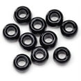 thumbnail image 1 of Darice Opaque Black Plastic Pony Beads, 9mm, 720 Pieces, 1 of 2