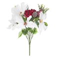 thumbnail image 1 of Darice Poinsettia Bush: White, 4 X 19.5 Inches, 1 of 1