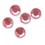Darice Round Rhinestones Embellishment 5mm Pink