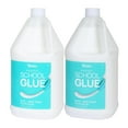 Darice School Glue 2Pack 1 Gallon Craft Glue Washable and Safe Liquid