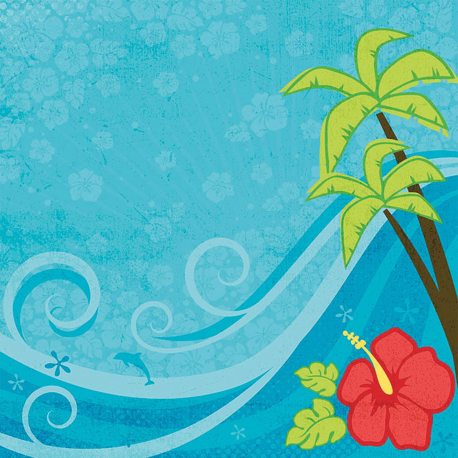 Darice Scrapbook Paper 3D Tropical Travel 12 X 12 Inches - Walmart.com