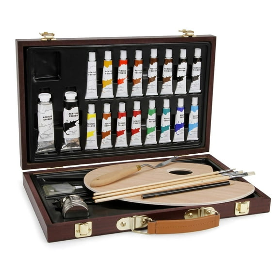 Darice Studio 71 - Wood Box Acrylic Set - 27pcs