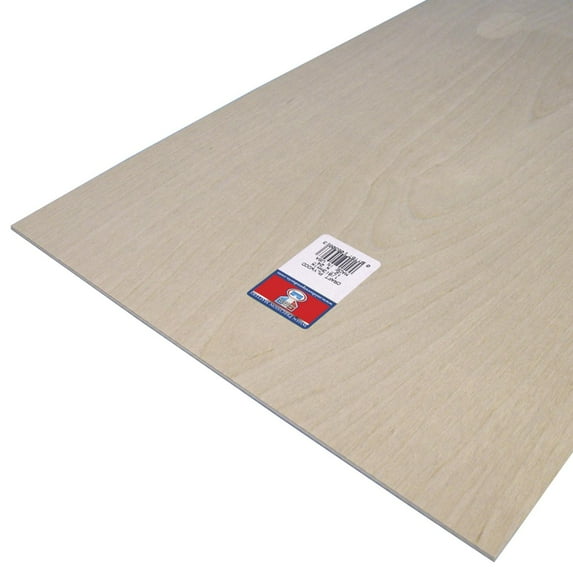 Darice Unfinished Plywood Plank - Rectangular (12" x 24")